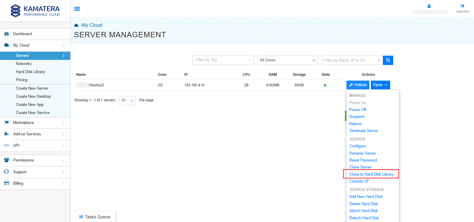 How do I back up my server and restore from a backup