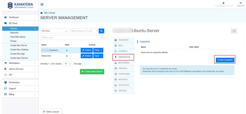 How do I back up my server and restore from a backup