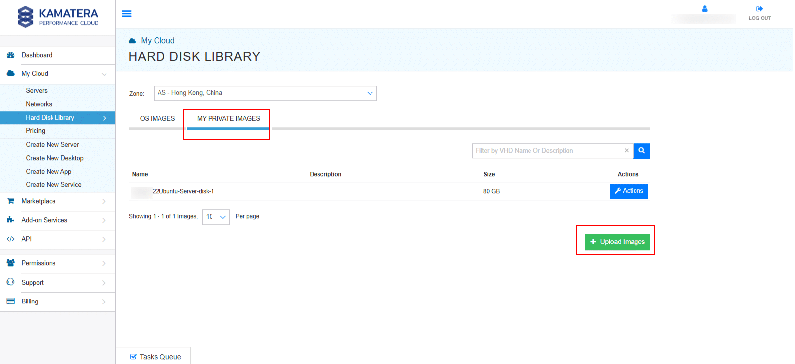How to Upload Custom Images on Novavps