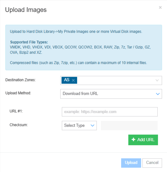 How to Upload Custom Images on Novavps
