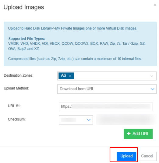 How to Upload Custom Images on Novavps
