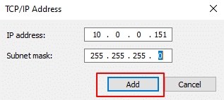 How to add and configure additional IPs