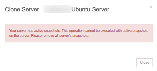 How to clone a server