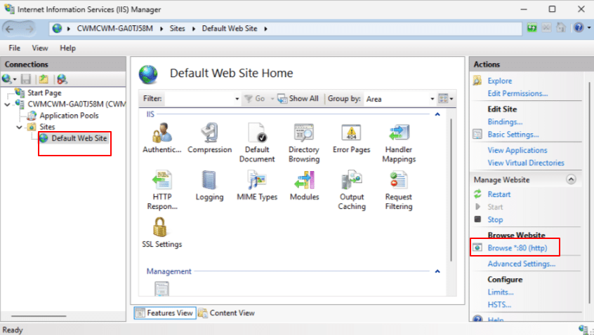 How to Set up WordPress Hosting on Windows Using IIS Manager