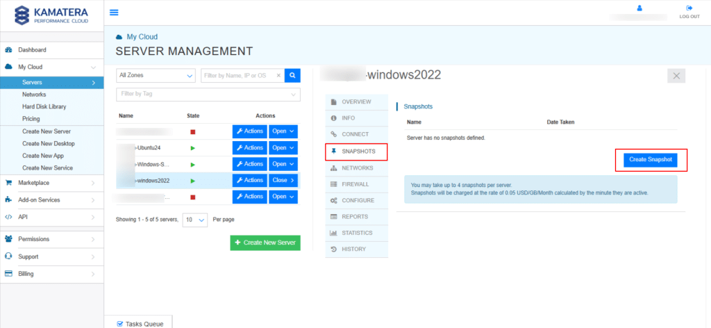 How to get your server back online