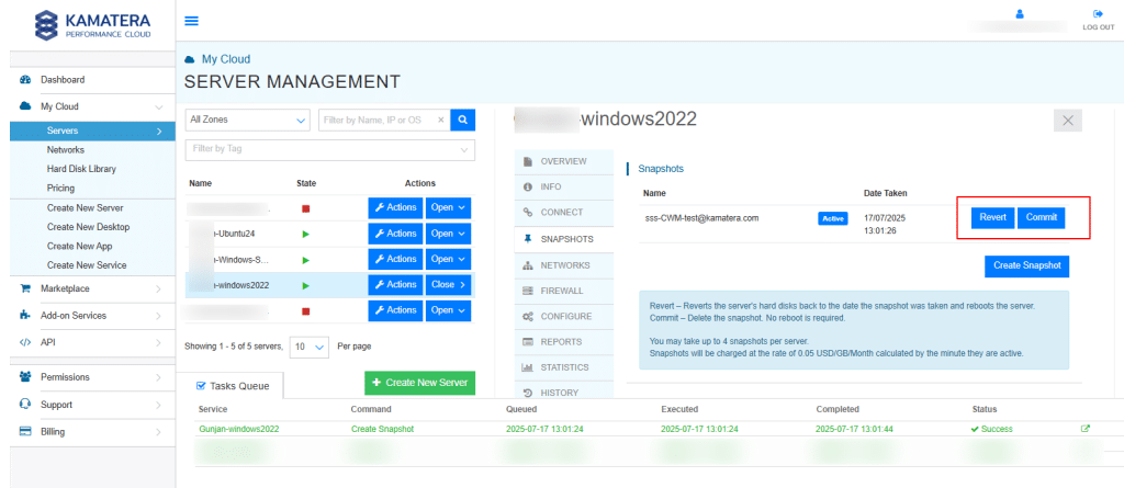 How to get your server back online
